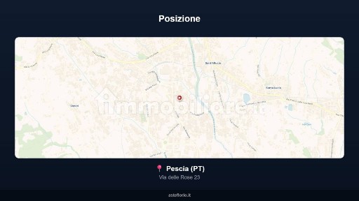 Villa all'asta via delle Rose 23, Pescia