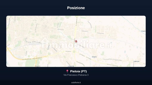 Villa all'asta via Francesco Petrarca 3, Pistoia