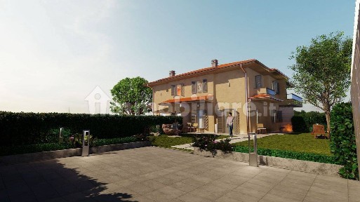 Villa plurifamiliare, nuova, 109 m², La Capanna, Chiesina Uzzanese