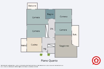 Appartamento via Cairoli 224, Centro Urbano, Cesena