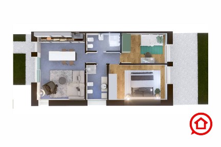 Trilocale via Lambruschini 187, Ospedale - Case Finali, Cesena