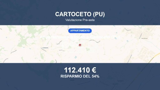 Appartamento all'asta via della Pieve della Pieve, Cartoceto