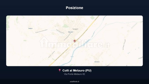 Appartamento all'asta via Ponte Metauro 82, Colli al Metauro