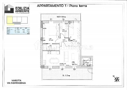Trilocale via Indipendenza, 3, Marotta, Mondolfo