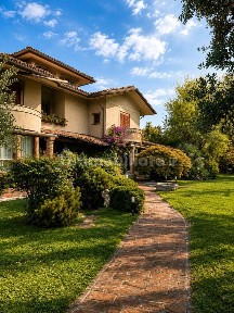 Villa unifamiliare via Lorenzo Giglioli 30, Caranna, Forte dei Marmi