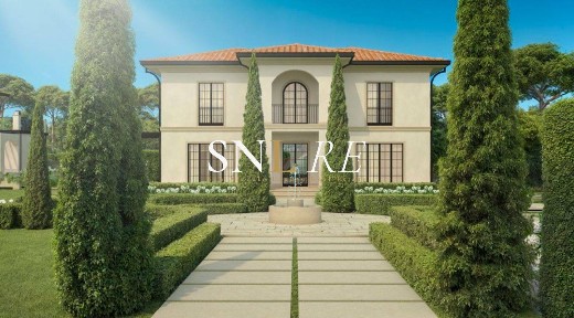 Villa unifamiliare via della Barbiera, Roma Imperiale, Forte dei Marmi