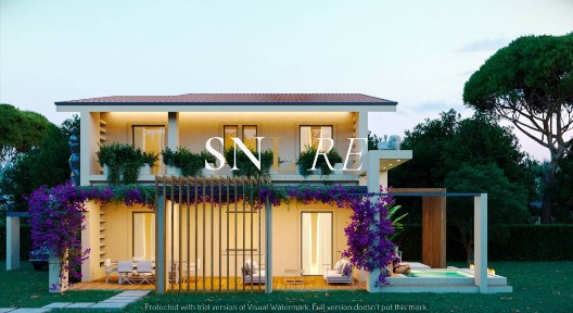 Villa bifamiliare via dell'Acqua, Centro, Forte dei Marmi