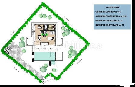 Villa unifamiliare via Mario Sironi, Caranna, Forte dei Marmi