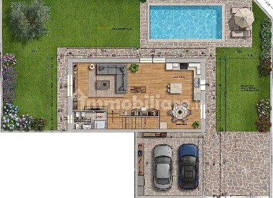 Villa bifamiliare piazza Giacomo Chilesotti 8, Centro, Thiene