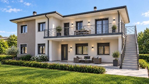 Villa bifamiliare, nuova, 212 m², Casale - Valletta del Silenzio, Vicenza