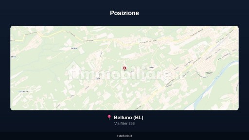 Capannone all'asta via Mier 238, Belluno