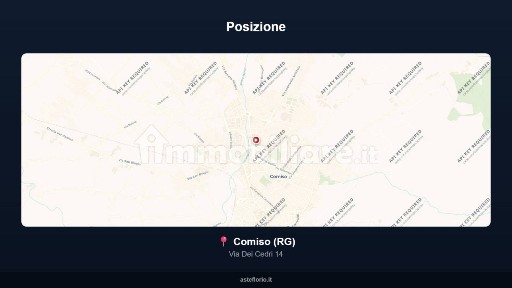 Appartamento all'asta via Dei Cedri 14, Comiso