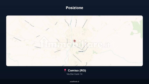 Appartamento all'asta via Dei Cedri 14, Comiso