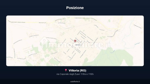 Appartamento all'asta via Caporale degli Zuavi 118/a e 118/b, Vittoria