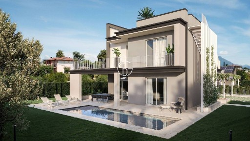 Villa unifamiliare piazza San Martino, Moniga del Garda
