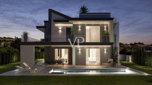 Villa unifamiliare via Carlo Alberto, Moniga del Garda