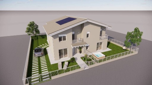Villa bifamiliare via Giovanni Falcone 13, Ghedi
