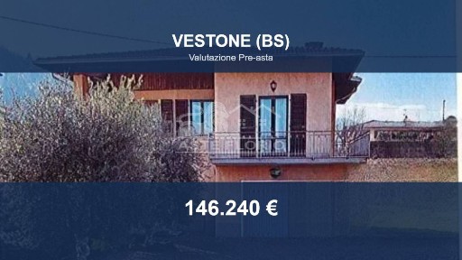 Villa all'asta via Tesolo, Vestone