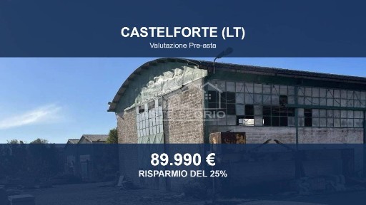 Capannone all'asta via Petrete, Castelforte