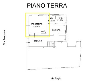 Modena, Centro Storico, Via Pomposa, 4