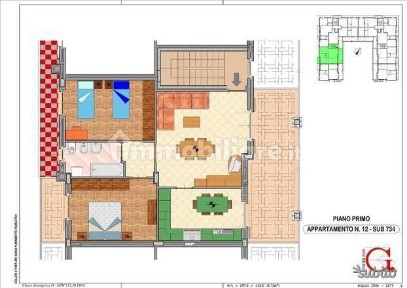 Appartamento in villa via Guarnieri 11, Gorlago