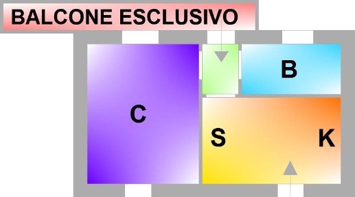 Bilocale vicolo de' Scotti 5, Centro, Vigevano