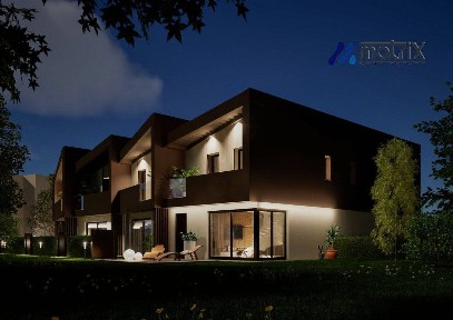 Villa a schiera via Zago, Villatora, Saonara