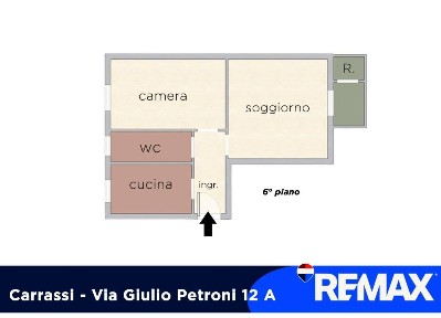 Bilocale via Giulio Petroni 12A, Carrassi, Bari