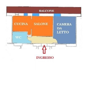 Bilocale ottimo stato, secondo piano, Centro, Cava de' Tirreni