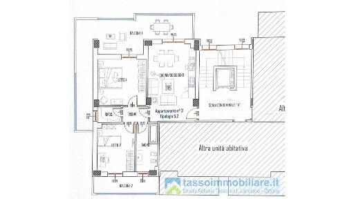 Appartamento nuovo, secondo piano, Centro, Santa Maria Imbaro