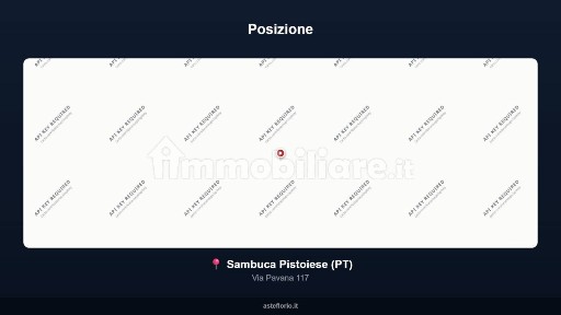 Appartamento all'asta via Pavana 117, Sambuca Pistoiese