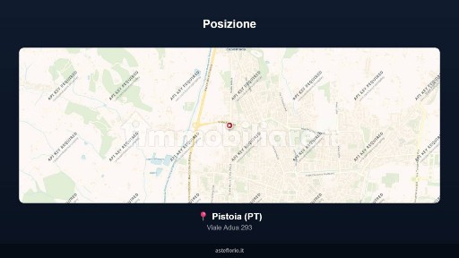Appartamento all'asta viale Adua 293, Pistoia