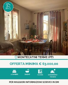 Appartamento all'asta via Silvio Pellico 2, Montecatini-Terme