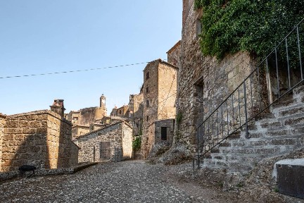 Sorano, Piazza Padella