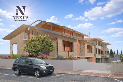 Villa bifamiliare, nuova, 166 m², San Costanzo